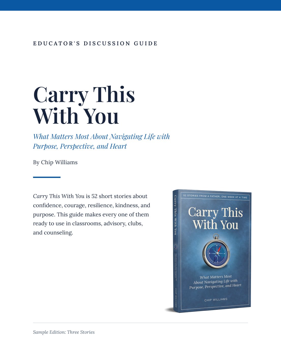 Educator's Discussion Guide cover